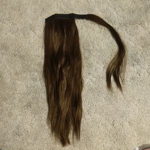 Clip in pony tail extension